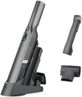 Shark WV201 WANDVAC Handheld Vacuum, Lightweight at 1.4 Pounds with Powerful Suction, Charging Dock, Single Touch Empty and Detachable Dust Cup,Graphite, Slate by Unknown