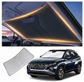 Windshield Sun Shade for Hyundai Tucson Front Window Shades Cover for 2010-2024 2025 2026 Tucson Windshield Sun Visor Protector Car Accessories by LZYYQX