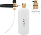 Amazon Basics Foam Cannon with 1/4-Inch Quick Connector for Pressure Washer, Snow Foam Lance for Car Washing, Adjustable Nozzle, 33-Ounce (1 Liter) - Image 2