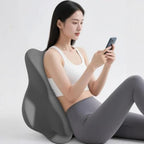 Ergonomic 27° Memory Foam Wedge Cushion, Body Position Assistance Pillow for Couples, Multipurpose Bed Support Wedge for Reading Backrest & Leg Raising,Blue - Image 4