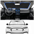 Custom Fit Windshield Sun Shade for Ford Mustang 2015-2026 by Unknown