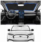 Custom Fit Windshield Sun Shade for Ford Mustang 2015-2026 by Unknown