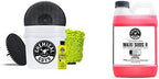 Chemical Guys CWS_101_64BK Car Wash Detailing Bucket, Mitt & Accessories Bundle (6 Items) Featuring Maxi-Suds II Foaming Car Wash Soap 64 oz (.5 Gal) Cherry Scent - Works on Cars, Trucks, SUVs, & More by ChemicalGuys