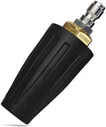 Turbo Pressure Washer Nozzle 4500 PSI, 1/4 Inch Quick Connect, 360° Rotating Jet, Universal Heavy Duty Power Washer Tip for Deep Cleaning & Tough Grime | 4.0 GPM, 4.0 Orifice by EARLEASDirect