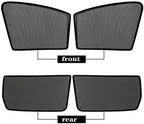 Bwen Car Sun Shade Fit for Honda CRV 2017-2022, Magnetic Side Window Shades for CRV, Custom Fit Car Shades for Side Window for Blocks UV Rays Sun Protection for Camping, 4 pcs,Black - Image 6