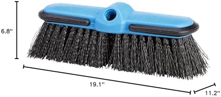 Dicor CP-MB10R Medium Bristle Brush for Exterior RV Roof Cleaning and Maintenance, 10" (Pack of 12) - Image 6