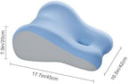 Sweet Spot Pillow,Sex Pillows,Ergonomic Memory Foam Wedge Cushion,Couples Butt Cushion Hip Intimacy Pillows,Multi Position Pillow Ergonomic Leg Wedge for Bedroom Post-Surgery Recovery (Blue) - Image 4