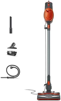 Shark HV302 Rocket Pet Corded Stick Vacuum, Lightweight with Swivel Steering for Carpets & Hard Floors, Converts to Hand Vacuum, Includes Crevice Tool, Pet Multi-Tool & Precision Duster, Orange by Unknown
