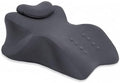 Memory Foam Ergonomic Wedge Intimacy Pillow - 27° Lift Support Cushion for Sleeping, Reading & Prone Positions Multi-Functional Rest Pillow for Neck, Waist & Back Pain Relief Washable Cover- Grey by Unknown