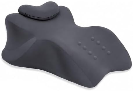 Memory Foam Ergonomic Wedge Intimacy Pillow - 27° Lift Support Cushion for Sleeping, Reading & Prone Positions Multi-Functional Rest Pillow for Neck, Waist & Back Pain Relief Washable Cover- Grey by Unknown