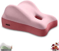 Couples Pillow for Intimacy, Ergonomic Bumpy Position Butt Cushion, Discreet Memory Foam Support Pillow for Couples (Dual Pink) by Cotozic