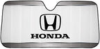 Plasticolor 003714R01 Honda Logo White Accordion Style Car Truck SUV Front Windshield Sunshade by Plasticolor