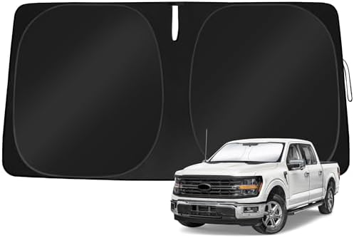 Windshield Sun Shade for Ford F150 2021-2026 by TOBNIFFDSunShade