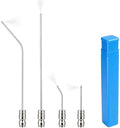 High Pressure Washer Nozzle Kit For Washing, Stainless Steel Flush Wand Extension Spray Tips, Quick-Connect For Ac Coil, Washing Machine, Water Heater And Appliance Cleaning by RIHUALS