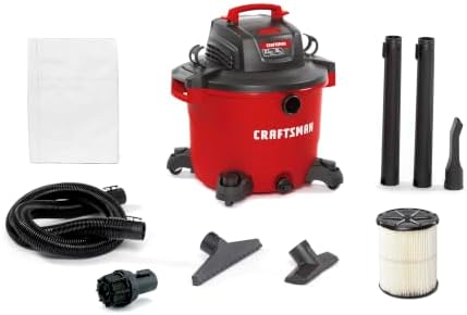 CRAFTSMAN CMXEVBE18695 16 Gallon 6.5 Peak HP Wet Dry Shop Vacuum by CRAFTSMAN