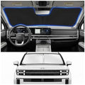 Custom Fit Windshield Sun Shade for Hyundai Santa Fe 2024-2026 by Unknown