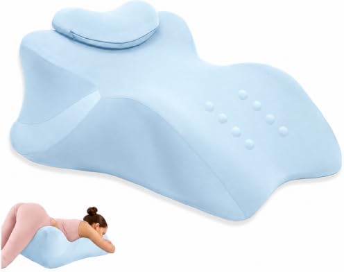 Memory Foam Wedge Pillow- Ergonomic Intimacy Pillow for Couples by Unknown