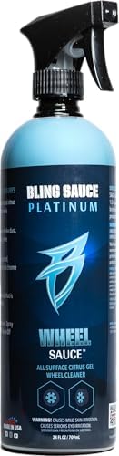 Bling Sauce Wheel Sauce Citrus Gel Wheel Cleaner, Cars, Trucks, SUVs, 24 oz by BlingSauce