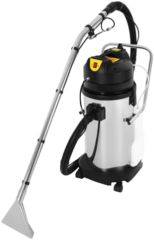 Professional Carpet Cleaner Machine - 40L Water Tank, 3-in-1 Carpet Shampooer with Vacuuming/Spraying Functions, 230mbar Suction - Stainless Steel Upholstery & Carpet Cleaner for Home, Hotel, Office by DYRABREST