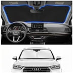Custom Fit Windshield Sun Shade for Audi Q5 2018-2026 by Unknown