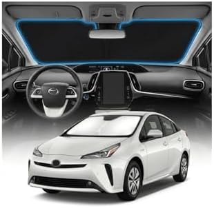 for Toyota Prius Windshield Sun Shade Cover - Custom Fit for Prius Accessories 2016-2022 Foldable Sunshade UV Protection & Heat Shield Sun Visor Accessories by Unknown
