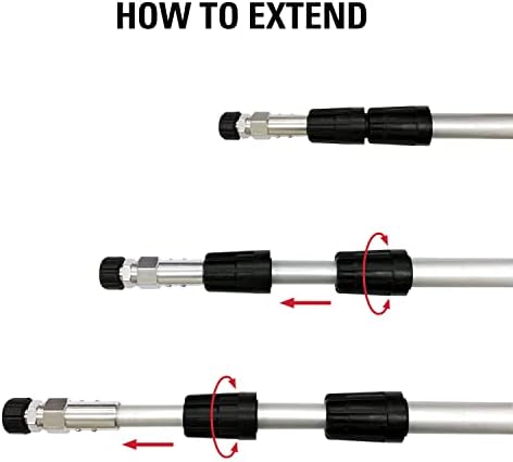 Simpson 4000PSI Telescoping Pressure Washer Extension Wand, 80470 - Image 4