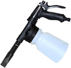 YoRise Car Wash Foam Gun, Adjustable Foam Cannon for Hose, Car Wash Sprayer with 6 Levels of Foams Concentration, Car Washing Soap Sprayer Connect to Any Garden Hose (Black) by Unknown