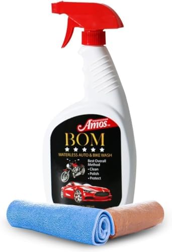 Professor Amos BOM Waterless for Auto, Bike & Home All in One - Clean, Polish & Protect by ProfessorAmosBestCleaningProducts
