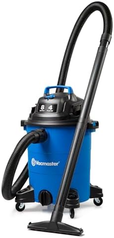 Vacmaster VOC809PF 8-Gal 4 Peak HP Utility Wet/Dry Vacuum Blue by Unknown