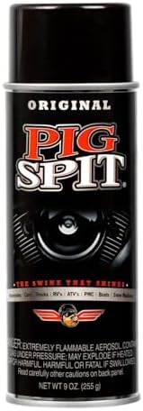 Original Automotive Cleaner & Detailer - Multi-Surface Shine for Engines, Trim, Tires, Vinyl & Plastic - 9 oz by PigSpit