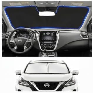 Custom Fit Windshield Sun Shade for Nissan Murano 2025-2026 by Unknown
