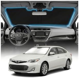 for Toyota Camry Sun Shade Windshield Cover - Custom Fit Camry Accessories 2007-2011 Sunshade Foldable UV Protection & Heat Shield Sun Visor Accessories by Unknown