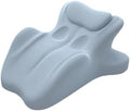 27 Degree Wedge Pillow, Ergonomic 27° Angle Memory Foam Wedge Pillow, Sweet Spot Support Pillow, for Reading, Lounging, and Home Relaxation(Blue) by Unknown