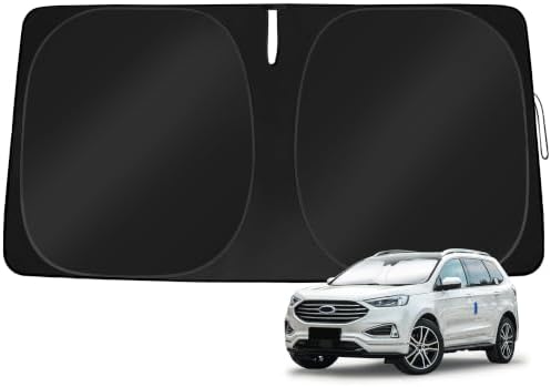 Windshield Sun Shade Custom Fit Ford Edge SUV 2015-2024 by TOBNIFFDSunShade