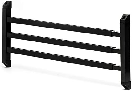 Camco 43976 RV Screen Door Push Bar, Black - Adds Strength and Stability to Your Screen Door - Prevents Torn Screens by Camco