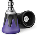 2 Pcs Pressure Washer Nozzle, 25 Degree/40 Degree Stainless Steel Silicone by Zhevebaga