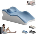 Couples Pillow for Intimacy,Memory Foam Intimacy Butt Pillow Cushion for Lumbar Support,27° Angle Posture Support Intimacy Pillows,Prone Sleeping Pillows,Provides Waist and Neck Support #c by Unknown