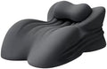 Wedge Pillow kit for preventing snoring and Intimate Contact Provides Multi-Angle Support for Back, Legs and Knees. Used for Couples to Increase Their Feelings and Read Books (Dark Gray) by Unknown