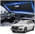 Windshield Sun Shade for Audi Q7 2016-2026 Sunshade Front Window Shade Custom Fit Q7 Accessories Sun Visor Foldable Shade Blocks UV Rays Accessories by AuyNeas