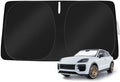 Windshield Sun Shade Custom Fit Porsche Cayenne 2019-2025 by TOBNIFFDSunShade