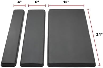 WeatherTech Garage Wall Protector - Car Door Protector Bumper Guard for Car Doors (6" High x 24" Wide), Black - 81GWP01 - Image 6