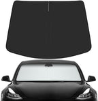 Car Windshield Sun Shade for Tesla 2016-2026 Model 3 Highland Accessories (OEM Design) Reflective Foldable Heat Insulation Sunshade for Ultimate Protection by Unknown