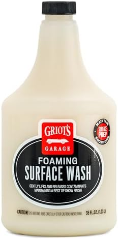 Griot's Garage BOSS Foaming Surface Wash for Car Cleaning and Detailing, Compatible with the BOSS Foam Cannon Auto-Mix System, 35oz by GriotsGarage