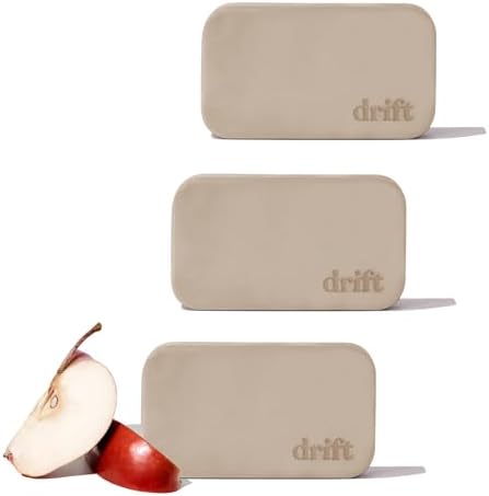 Drift Car Air Freshener - The Original Stone Air Freshener - Car Odor Eliminator - Long Lasting Scent - Metal Clip - Essential Oils - Apple Picking Scent 3 Pack Refill - NO CLIP INCLUDED by driftscents