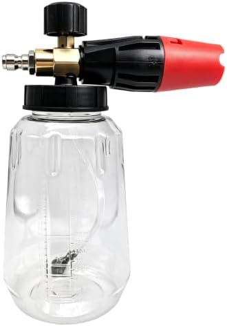 Foam Cannon for Pressure Washer, Car Wash Foam Gun with 1/4" Quick Connect by Unknown