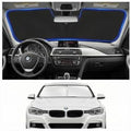 Custom Fit Windshield Sun Shade for BMW 3 Series 2013-2018 by Unknown