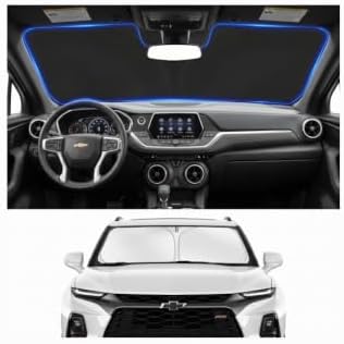 Custom Fit Windshield Sun Shade for Chevy Chevrolet Blazer 2019-2026 by Unknown