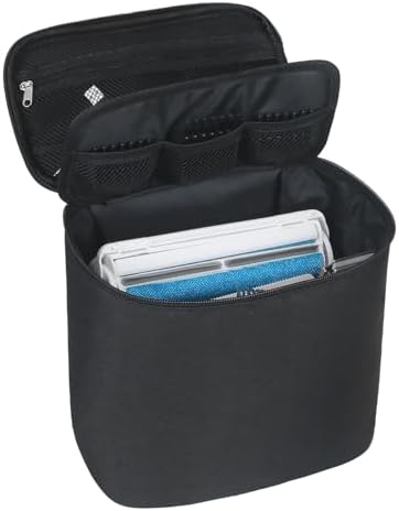 Meiiy Pet Grooming Bag, Dog Cat Grooming Supplies Organizer Bag Pet Hair Removal Trimming Cleaning Tool Kit Storage Bag (Black) by Meiiy