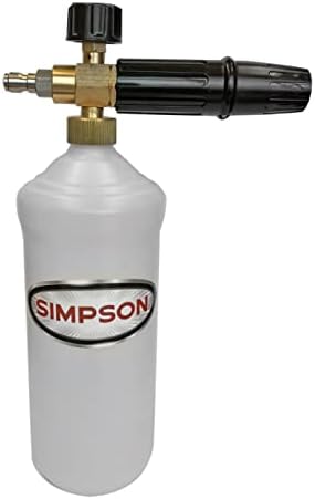 Simpson Pressure Washer Foam Cannon, 1/4" Quick Connect, 1 Liter, 80271 by Unknown