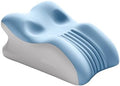 Memory Foam Ergonomic Wedge Pillow, Reading Pillow in Bed, Prone Sleeping Pillow, Ergonomic Support for Back Pain, Acid Reflux and Sitting up, Ideal Choice for Massage. (Bule) by Unknown